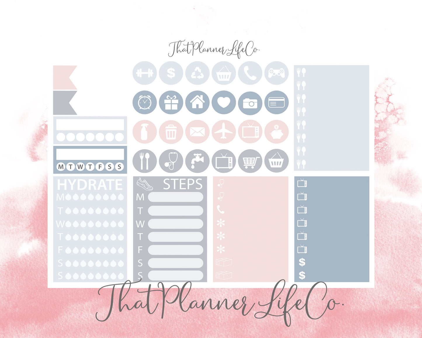 Cosy Night In, Relaxation, Me Time Kit, Planner Stickers for Erin Condren LifePlanner